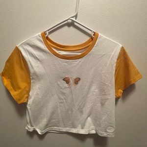 Butterfly/Elephant Crop Top